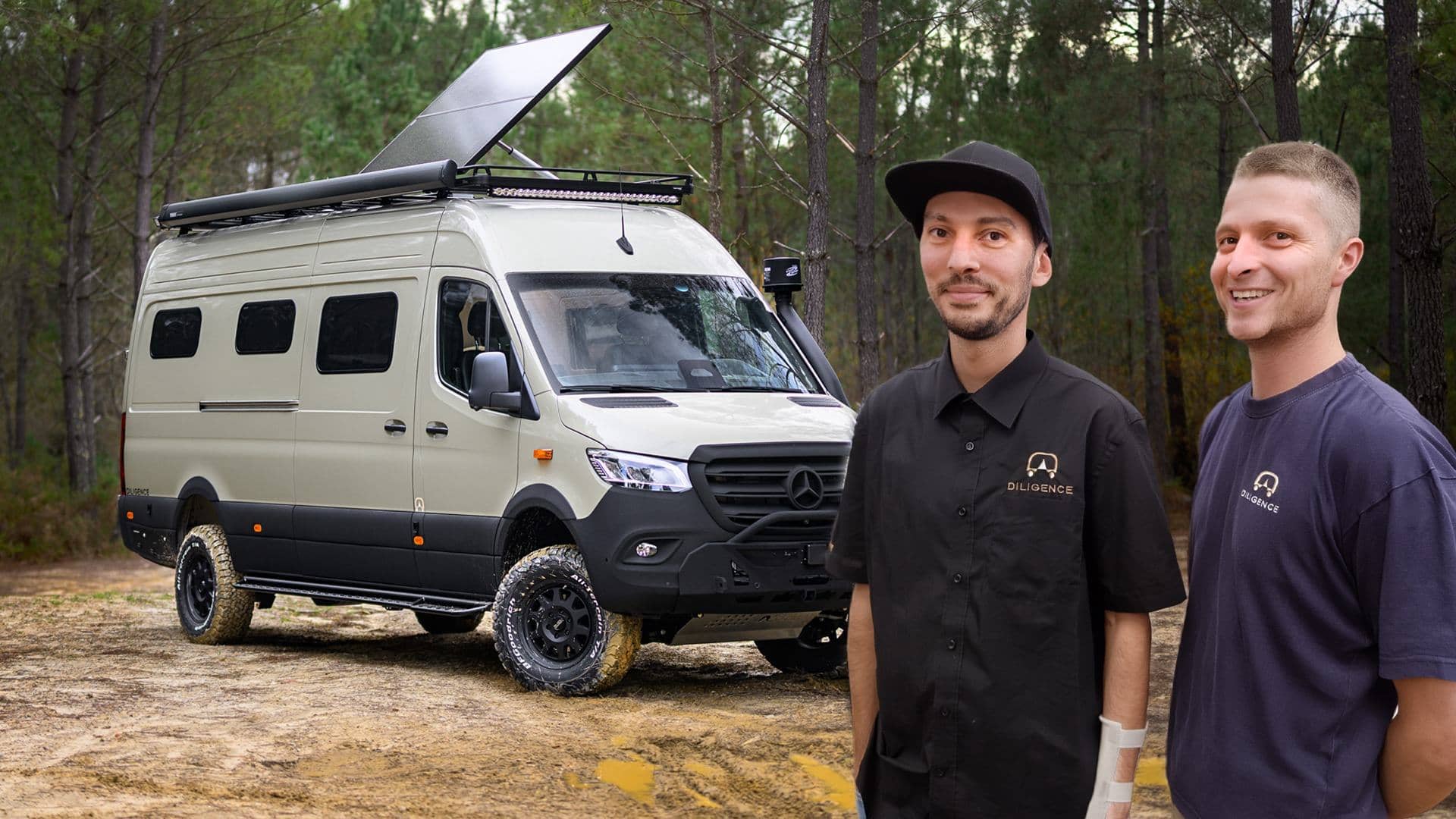 Elektrikten ödün vermeyen 4x4 Sprinter van life dönüşümü