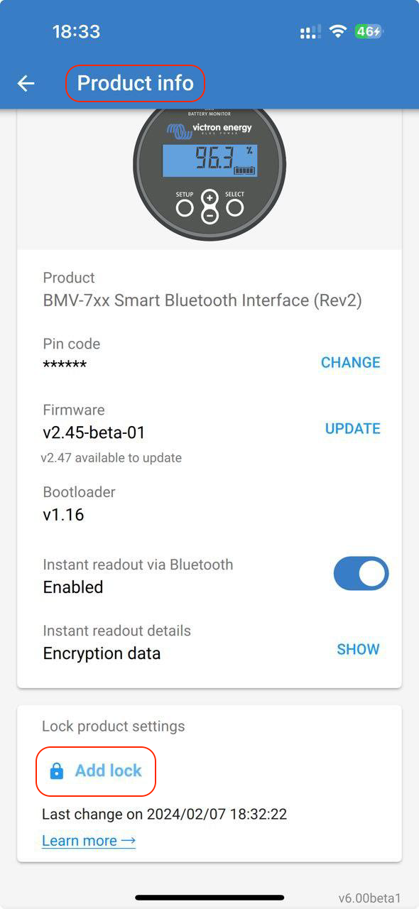VictronConnect_Settings_Lock_Prodcut_Info.png